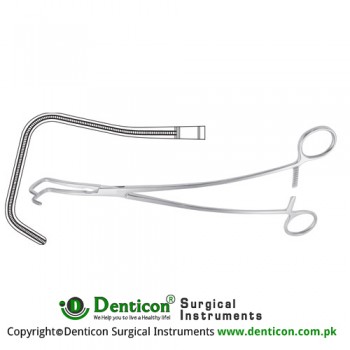 Uro-Tangential Atrauma Tangential Forcep Fig. 2 Stainless Steel, 27 cm - 10 3/4"